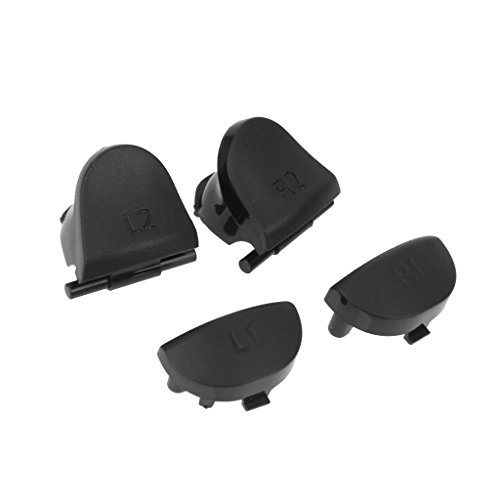 1Set Botones Reemplazo Accesorio de Juegos L2 L1 R1 R2 Para PS4 Controlador