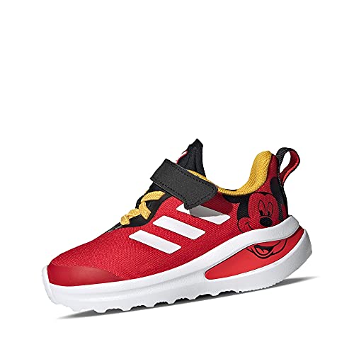 adidas Fortarun Mickey I, Zapatillas de Running, NEGBÁS/FTWBLA/Rojint, 26 EU