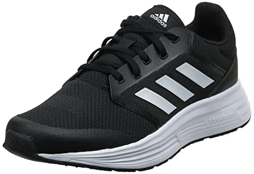 adidas Galaxy 5, Road Running Shoe Hombre, Core Black/Footwear White/Footwear White, 43 1/3 EU