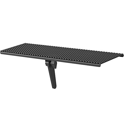 BONTEC Estante Superior para TV de 40 cm, Pantalla Estante Superior Montaje de Pantalla Plana para Dispositivo de Streaming, Cajas de Medios y Altavoces, Estante Superior para Monitor de Hasta 10 kg