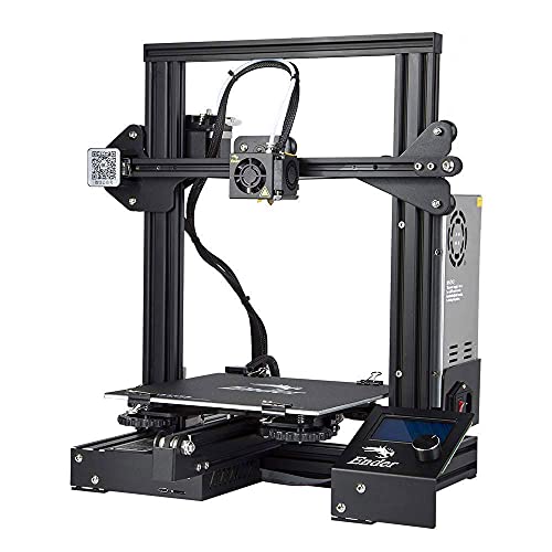 Comgrow Creality Ender 3 Impresora 3D de Aluminio, Prusa i3, DYI, con reanudación de impresión, 220x220x250mm