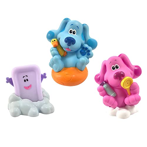 Famosa- Muñecos de baño de Blues Clues, 3 opciones distintas, Envío aleatorio (BLU13000)