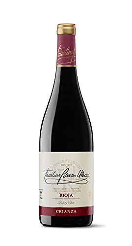 FAUSTINO RIVERO ULECIA vino tinto crianza DO Rioja botella 75 cl