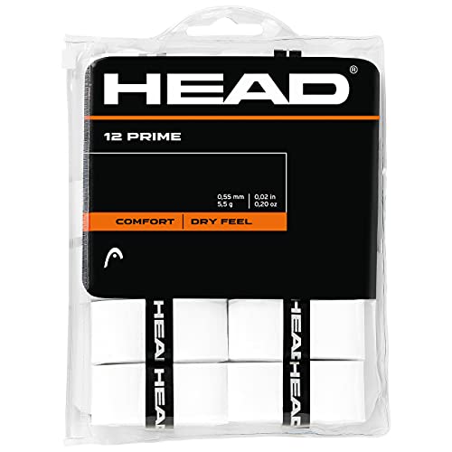 Head 12 Prime Accesorio de Tenis, Adultos Unisex, Blanco, Talla única