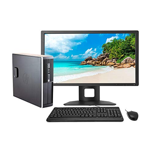 Hp Elite 8300 - Ordenador de sobremesa (Intel Core i5-3470, 8GB de RAM, Disco HDD de 500GB, Lector DVD, Windows 10 PRO ES 64) - Negro (Reacondicionado)