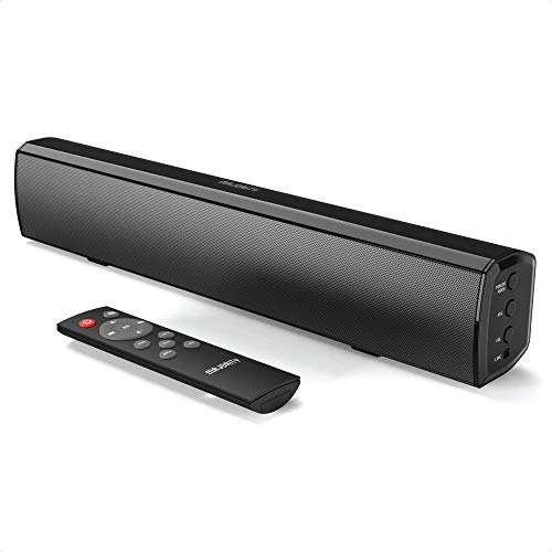 Majority Bowfell Barra de Sonido 2.1 con óptica, AUX + RCA Reproducción USB 50W TV Bluetooth PC Negro