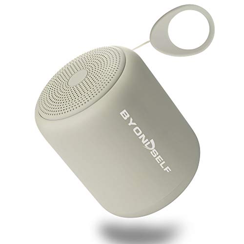 Mini Altavoz Portátil Bluetooth 5.0, Altavoz Bluetooth Pequeño Inalámbrico con Radio FM, 12h de Reproducción, Impermeable ip56, Estéreo Bajo, Modo aux/Tarjeta TF, para Samsung Huawei XiaoMi Sony etc