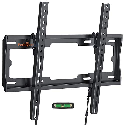 Perlegear Soporte de Pared para TV 26 a 55 Pulgadas - Soporte de Televisores en Pared Inclinable con Carga de 45 kg, VESA máx. 400x400 mm