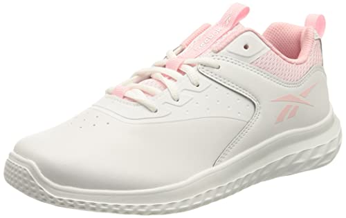 Reebok Rush Runner 4.0 Syn, Zapatillas de Running, FTWR White/FTWR White/Pink Glow, 32 EU