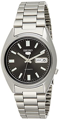 Seiko Reloj Analógico Automático Unisex con Correa de Acero Inoxidable  SNXS79K1