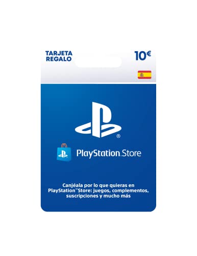 Sony, PlayStation - Tarjeta Prepago PSN 10 | PS5/PS4/PS3 | Código de descarga PSN - Cuenta española