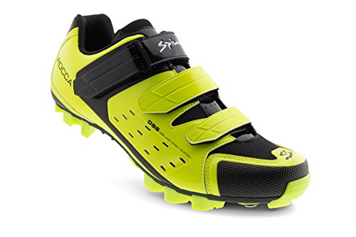 Spiuk Rocca MTB Zapatilla, Unisex Adulto, Amarillo AV, 44