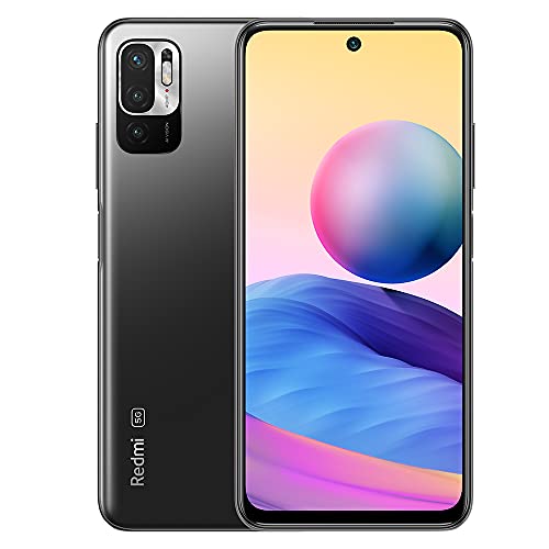 Xiaomi Redmi Note 10 5G Smartphone, 4GB 128GB Teléfono,DotDisplay FHD+ de 6,5,MediaTek Dimensity 700,Cámara Triple(48MP+2MP+2MP+8MP), Versión Global(Gris)